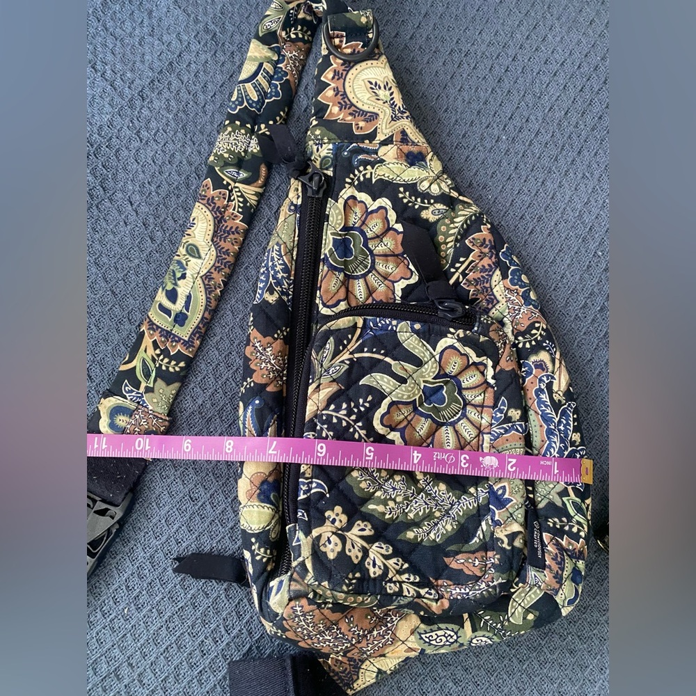 Vera Bradley Floral Quilted Crossbody Sling Bag - Picture 5 of 7
